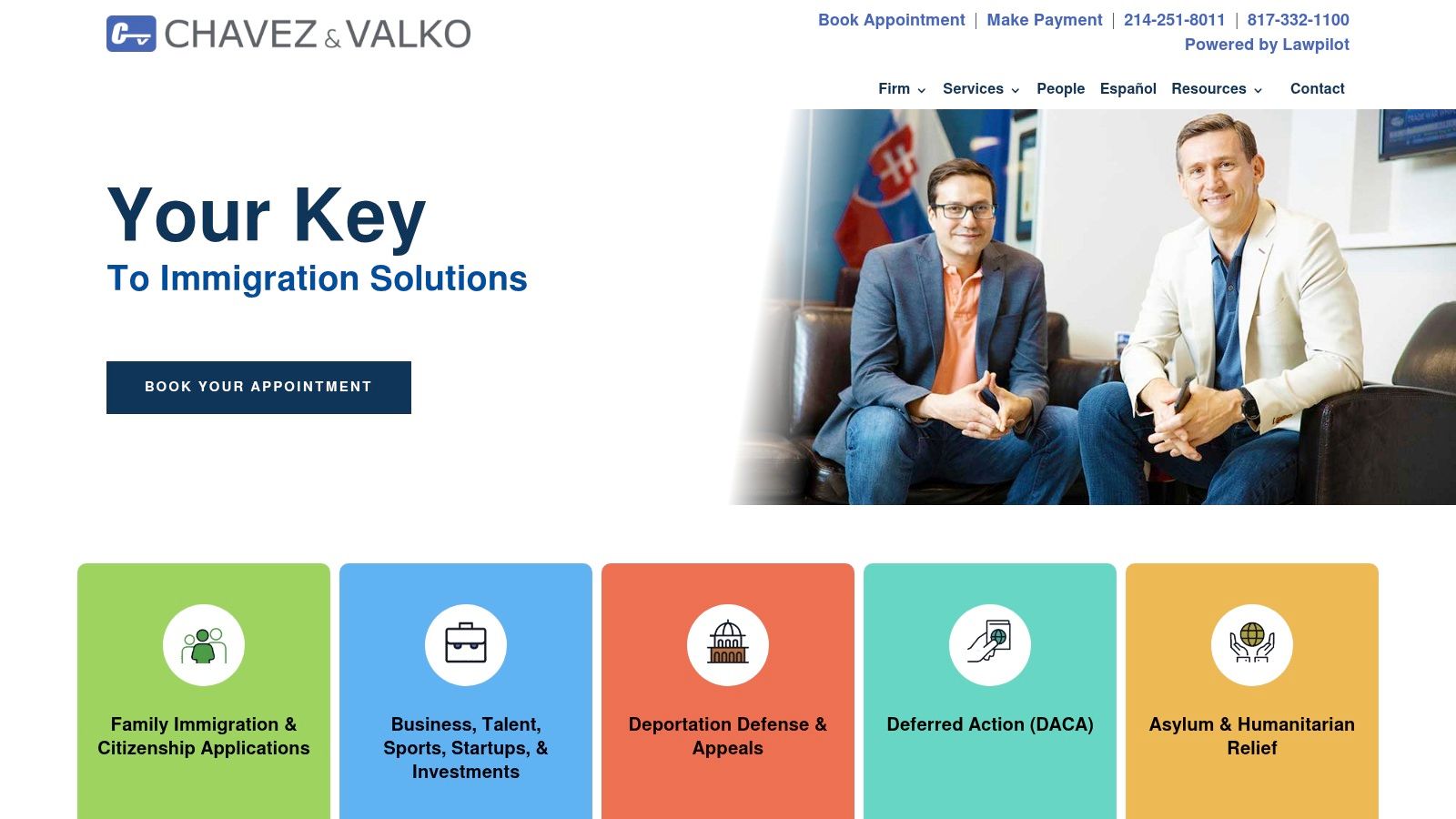 Chavez & Valko, LLP (Dallas–Fort Worth)