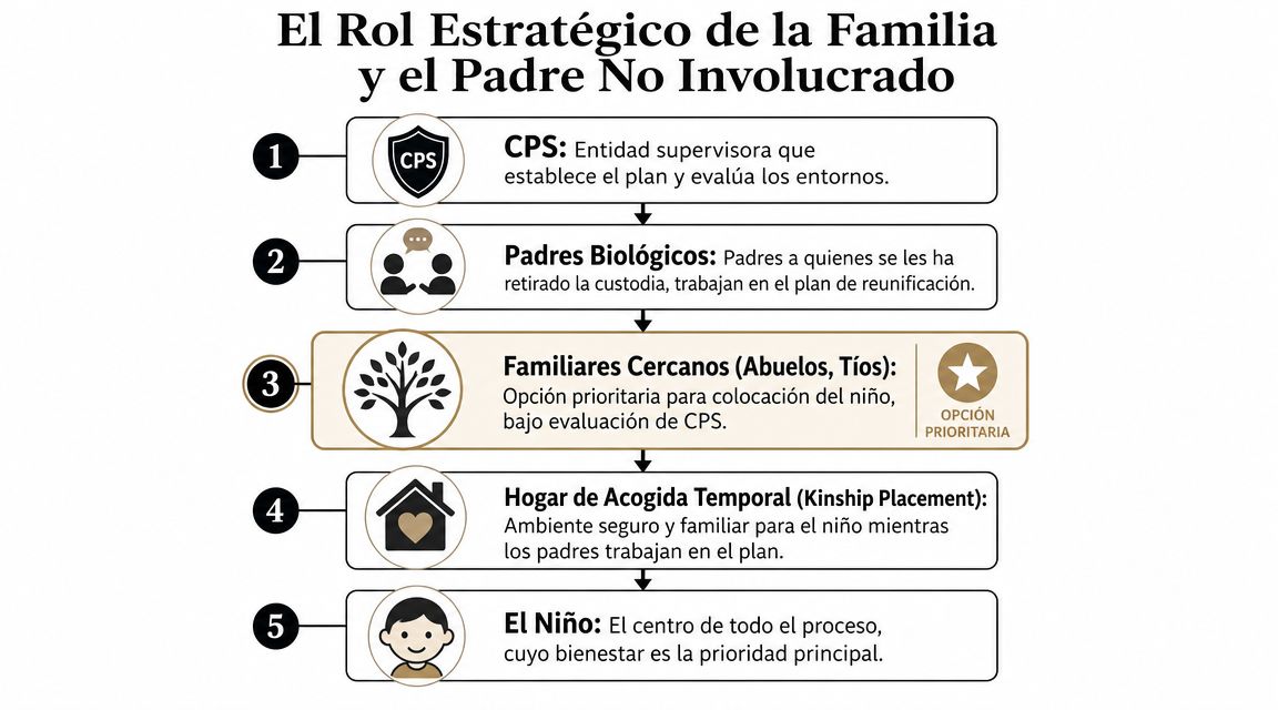 El Rol Estratégico de la Familia y el Padre No Involucrado